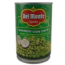 guandu con coco del monte