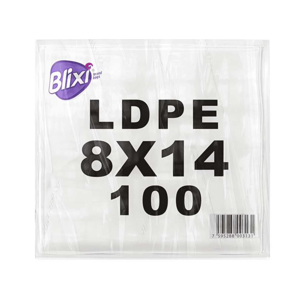BOLSA TRANPARENTE 8X14