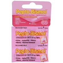 pepto-bismol tabletas