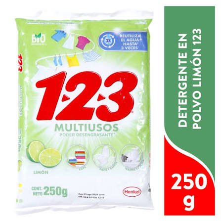jabon 123 250g
