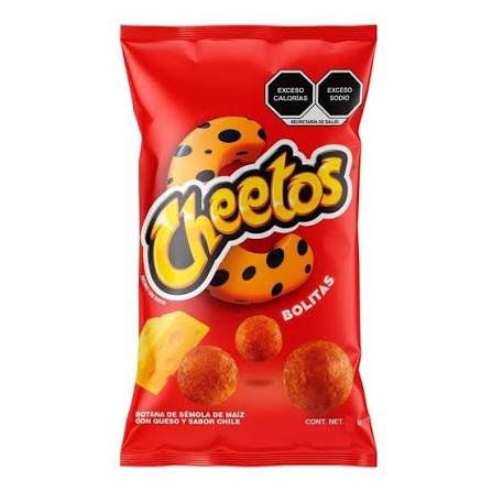 Cheetos bolitas de queso