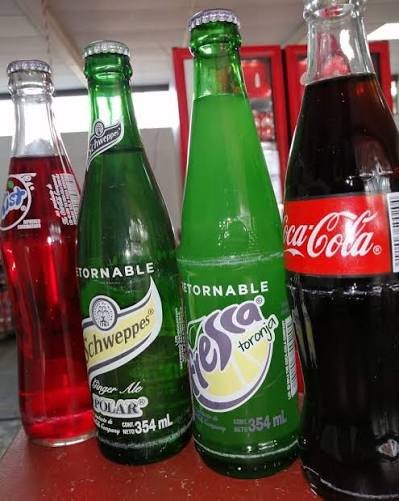 SODAS DE VIDRIO coca cola