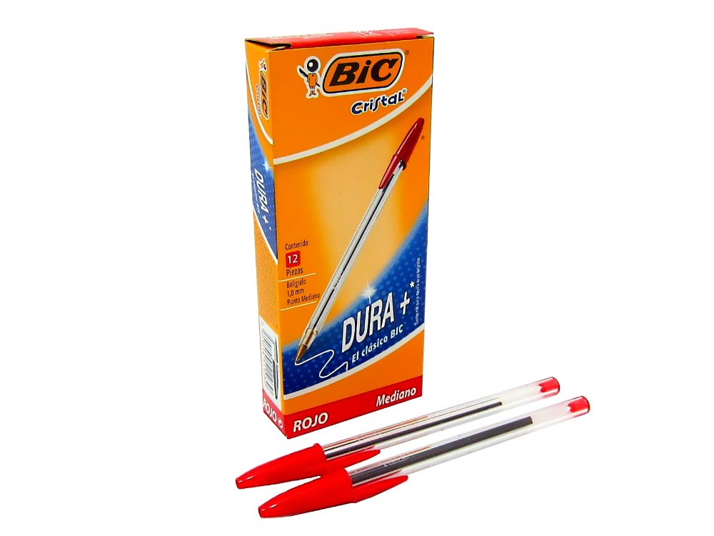 BOLIGRAFOS ROJOS BIC