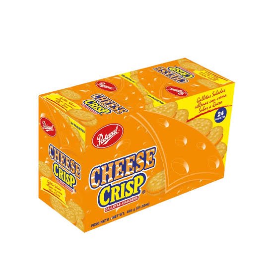 GALLETA PASCUAL CHEESE CRIP AMARILLO