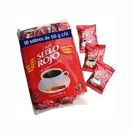 sello rojo sobre