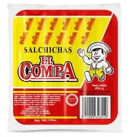SALCHICHAS DE POLLO EL COMPA