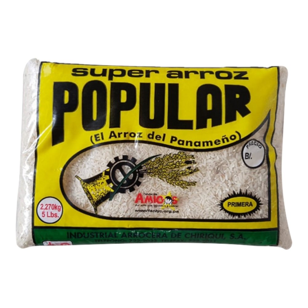 ARROZ  POPULAR 5lb
