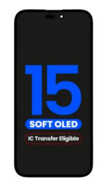 LCD PANTALLA OLED QV8 PARA IPHONE 15