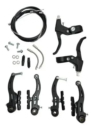 FRENO V-BRAKE PLASTICO JG CON MANIJA