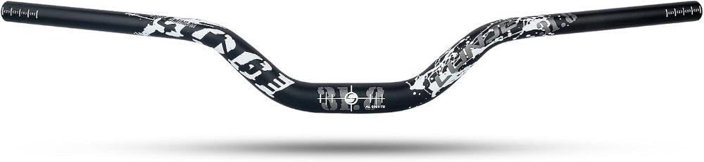 MANUBRIO LUNJE VOADOR 780MM 70MM MTB BLK/WHITE