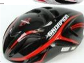 CASCO SKORPION WHM-181 RED/BLACK