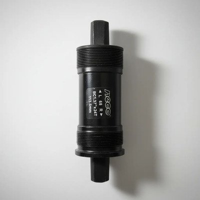 CAJA PEDALERA 34.7MM C/COLLAR NEGRO NECO