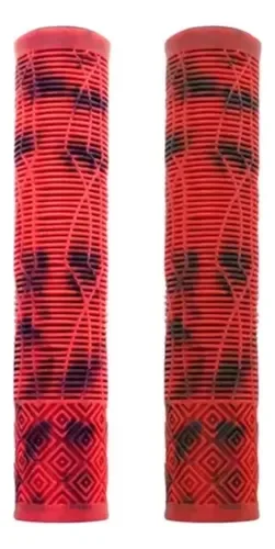 MANOPLA ABSOLUTE BMX3, ROJO/NEGRO 165MM