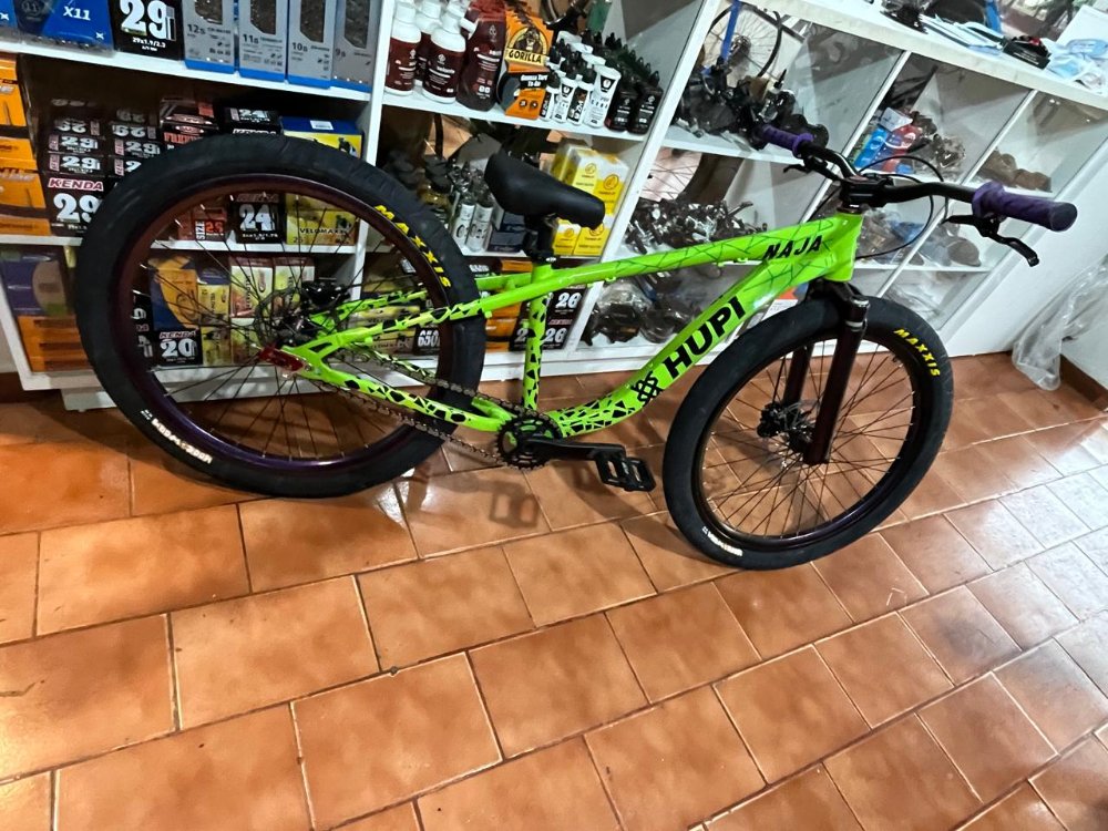 BICICLETA HUPI NAJA VERDE 261 MAXXIS 26X2.50 FULL 1857