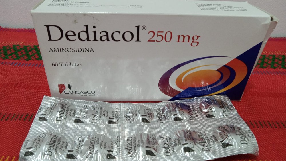 B-1   DEDIACOL (250 MG) - AMINOSIDINA. LANCASCO