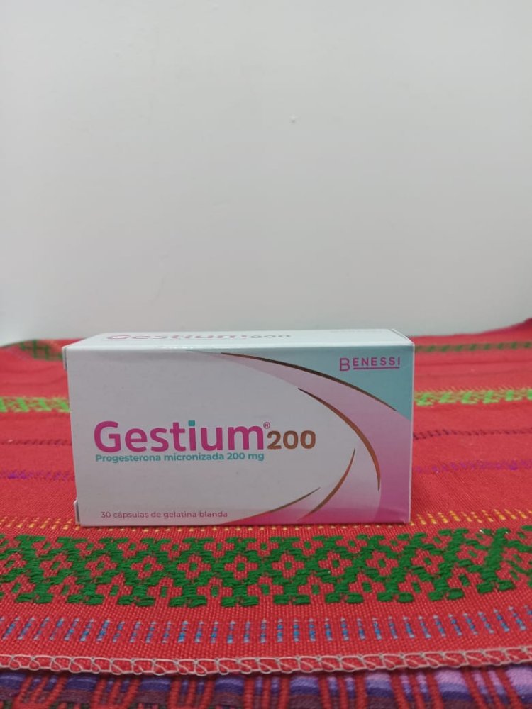 A-4   GESTIUM 200 (200 MCGR) - PROGESTERONA. BENESSI