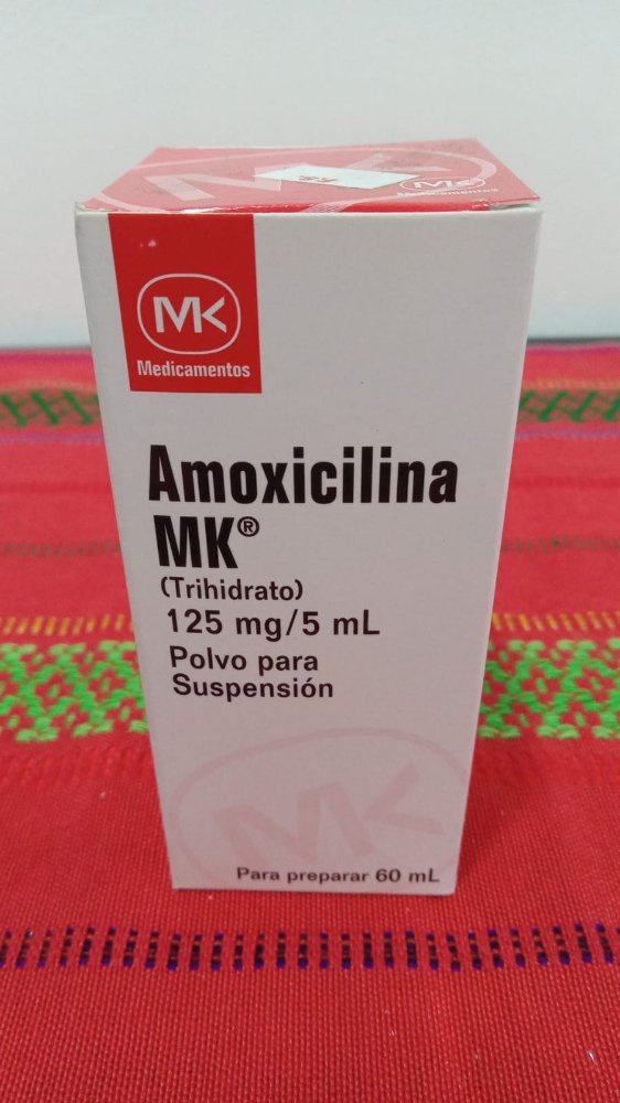 B-2   AMOXICILINA (125 MG / 5ML) - AMOXICILINA. MK