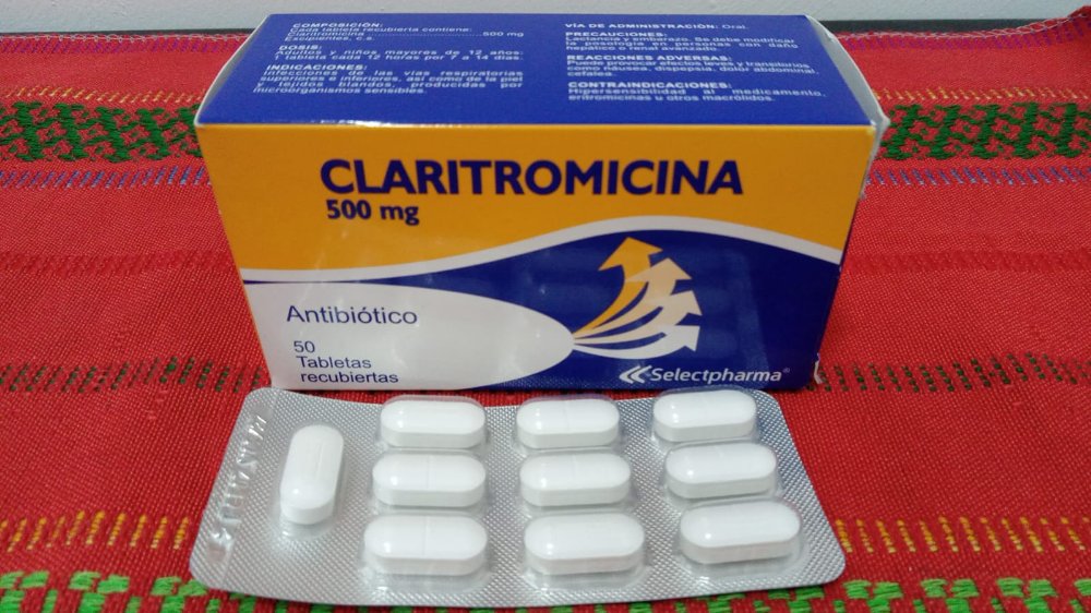 B-1   CLARITROMICINA (500 MG) - CLARITROMICINA. SELECTPHARMA