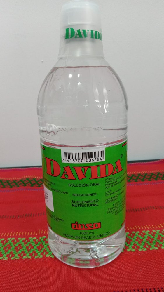 B-4	  DAVIDA	(3.33 GR/ 1000 ML) - CLORURO DE MAGNESIO. FARQUISAL / CINSA