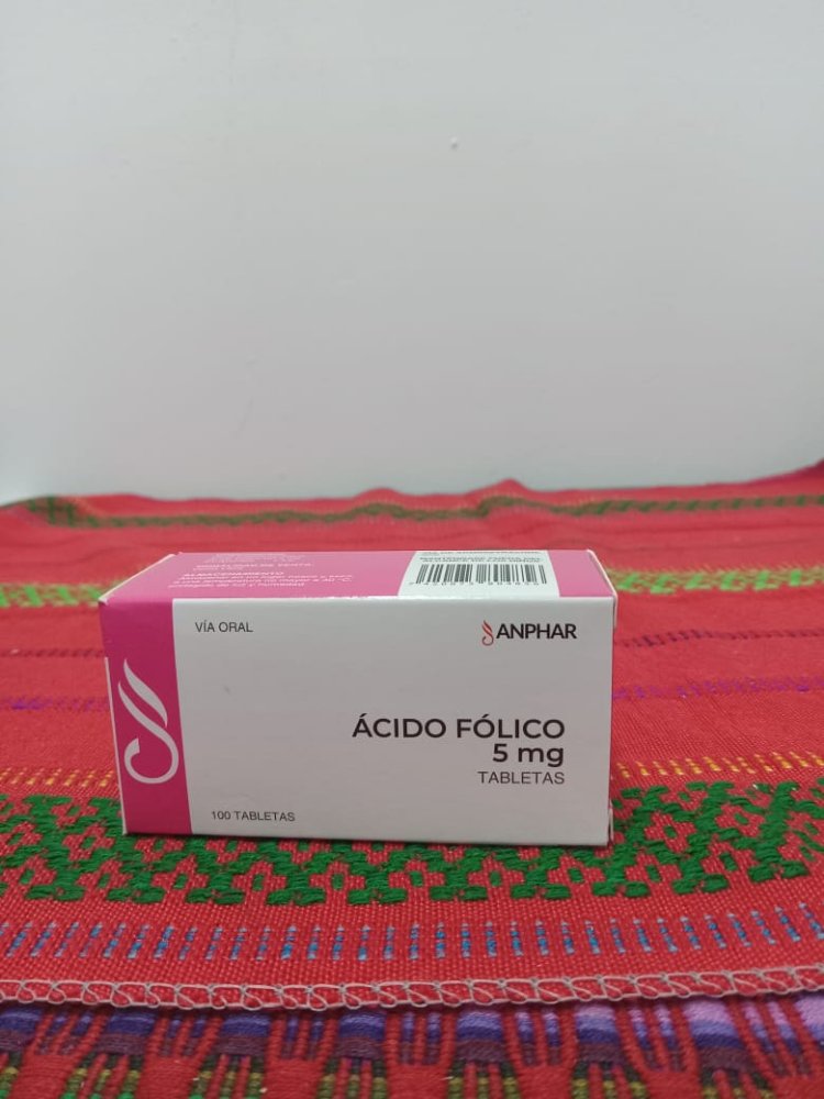 A-4  ACIDO FOLICO (5 MG) - ACIDO FOLICO.  ANPHAR