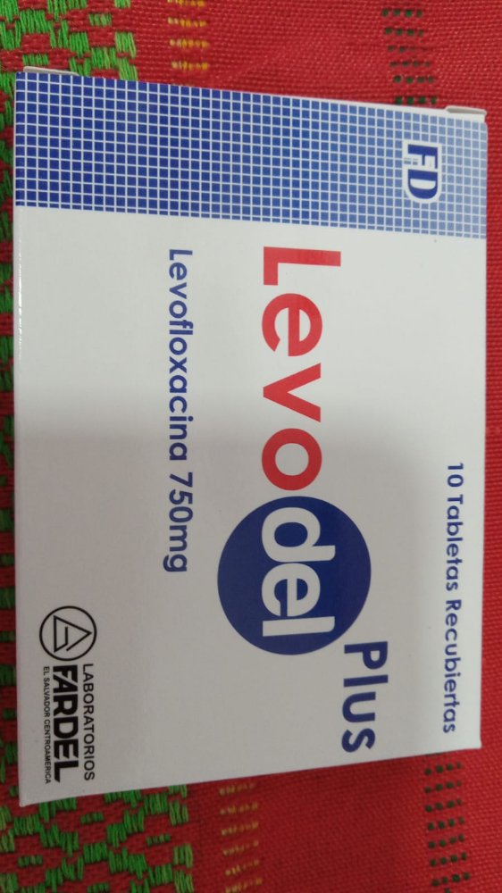 B-1   LEVODEL PLUS (750 MG) - LEVOFLOXACINA. FARDEL