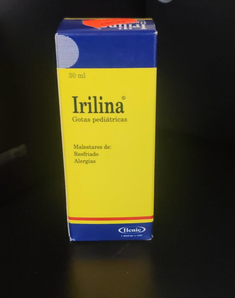 C-1	  IRILINA GOTAS (30 ML) -	ACETAMINOFEN + CLORFERINAMINA. HENIE