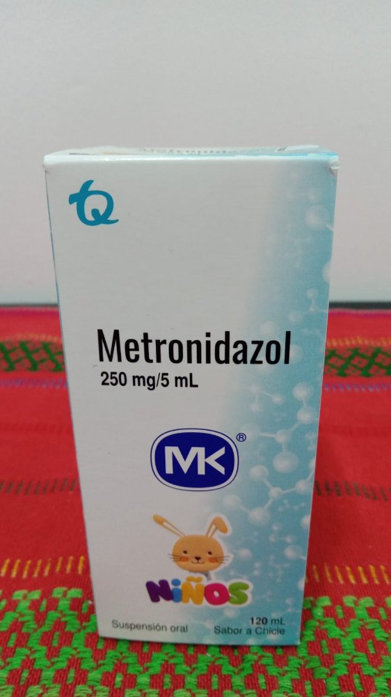 B-2   METRONIDAZOL MK  NIÑOS (250 MG / 5 ML) - METRONIDAZOL. MK
