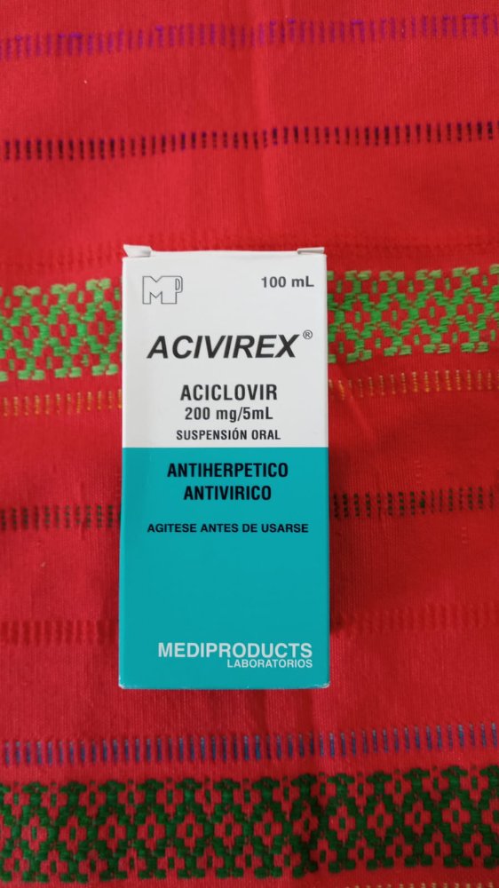 C-1	  ACIVIREX (200 MG / 5 ML) - ACICLOVIR. MEDICAL PRODUCTS
