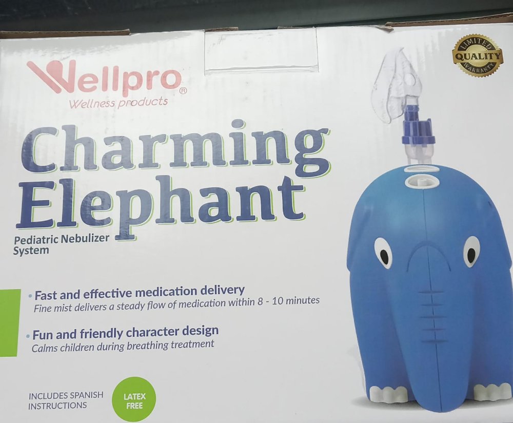 A-1   CHARMING ELEPHANT NEBULIZADOR. WELLPRO