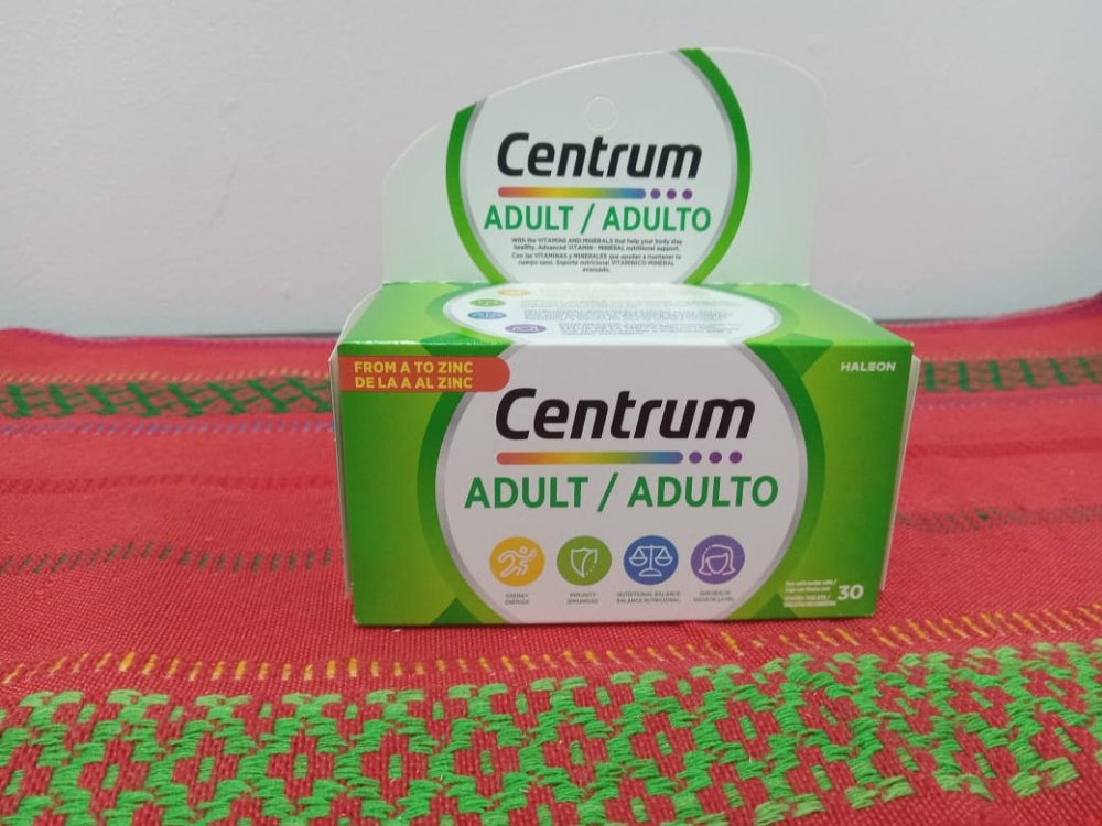 A-2	   CENTRUM ADULTO (30 TABLETAS) - MULTIVITAMINICOS Y MULTIMINERALES. HALEON