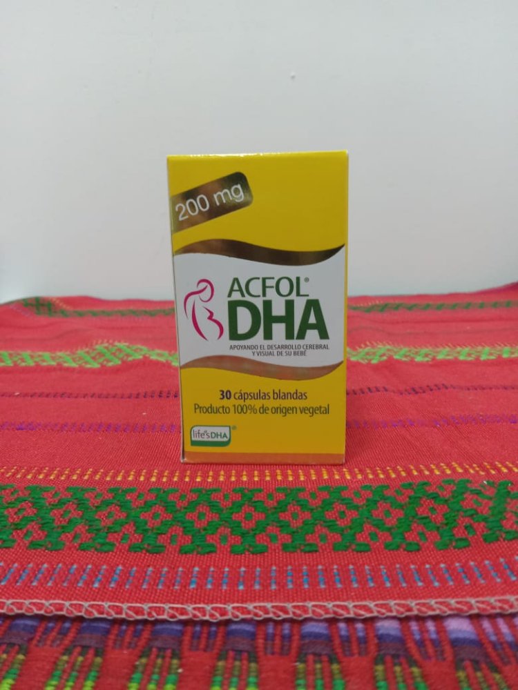A-4   ACFOL DHA (30 CAPSULAS) - DHA + MULTIVITAMINAS Y MINERALES. DSM / FARSIMAN