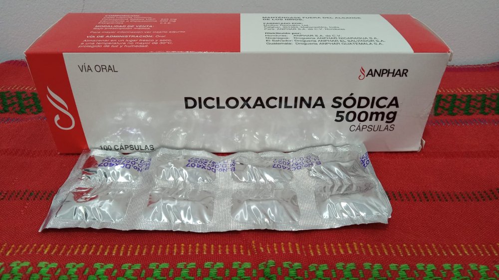 B-1   ANPHAR DICLOXACILINA (500 MG) - DICLOXACILINA. ANPHAR / CAPLINPOINT