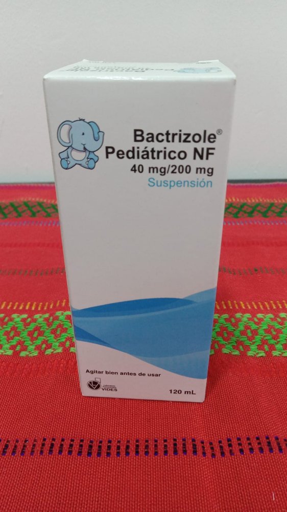 B-2   BACTRIZOLE PEDIATRICO NF (40 MG / 200 MG) - TRIMETROPRIM + SULFAMETOXAZOLE. VIDES.