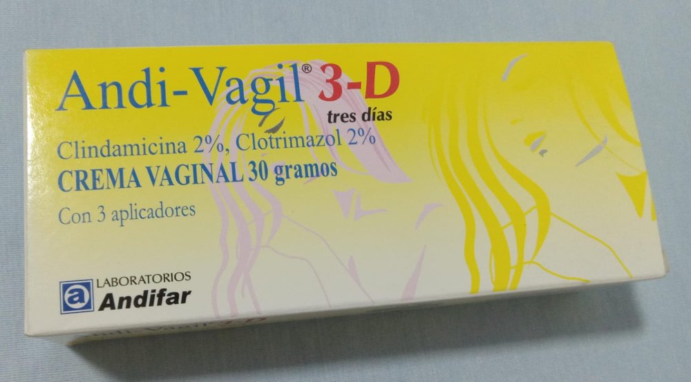 A-5      ANDI-VAGIL 3-D CREMA (2% / 2%) - CLINDAMICINA + CLOTRIMAZOL. ANDIFAR
