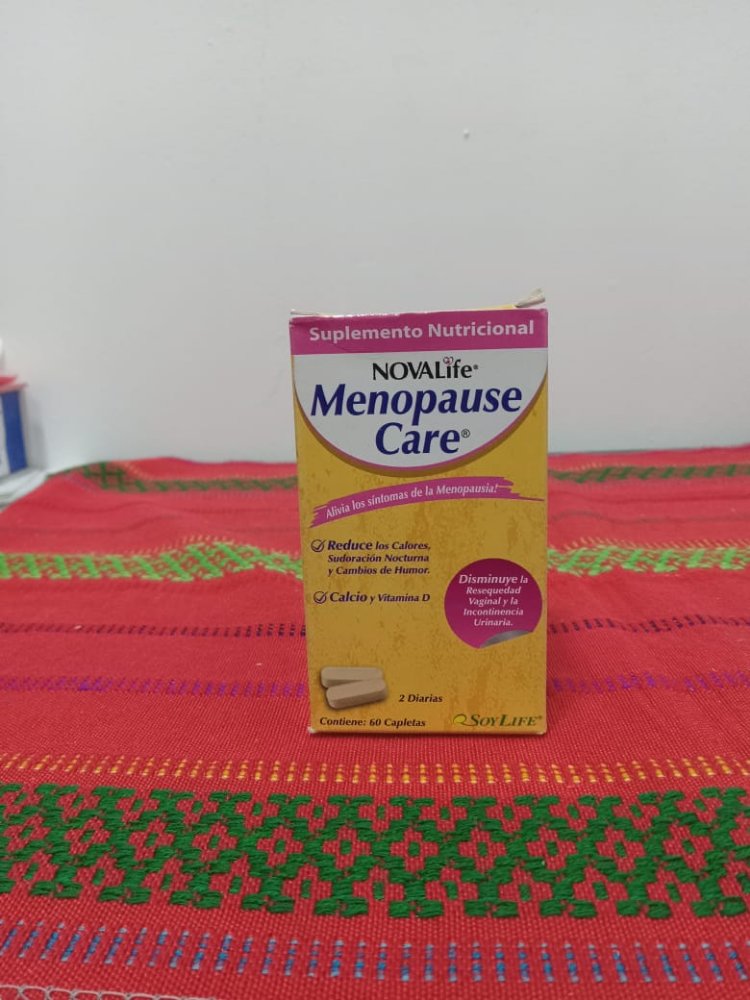 A-4   MENOPAUSE CARE (60 CAPS) - VITAMINA D + CALCIO + ISOFLAVONA + TOCOTRIENOLES + Mg. NOVALIFE / ANDIFAR