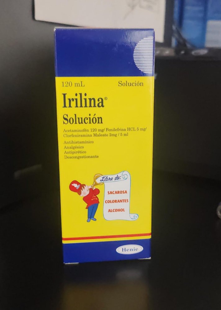 C-1	  IRILINA (120 ML) - ACETAMINOFEN + FENILEFRINA + CLORFERINAMINA. HENIE.