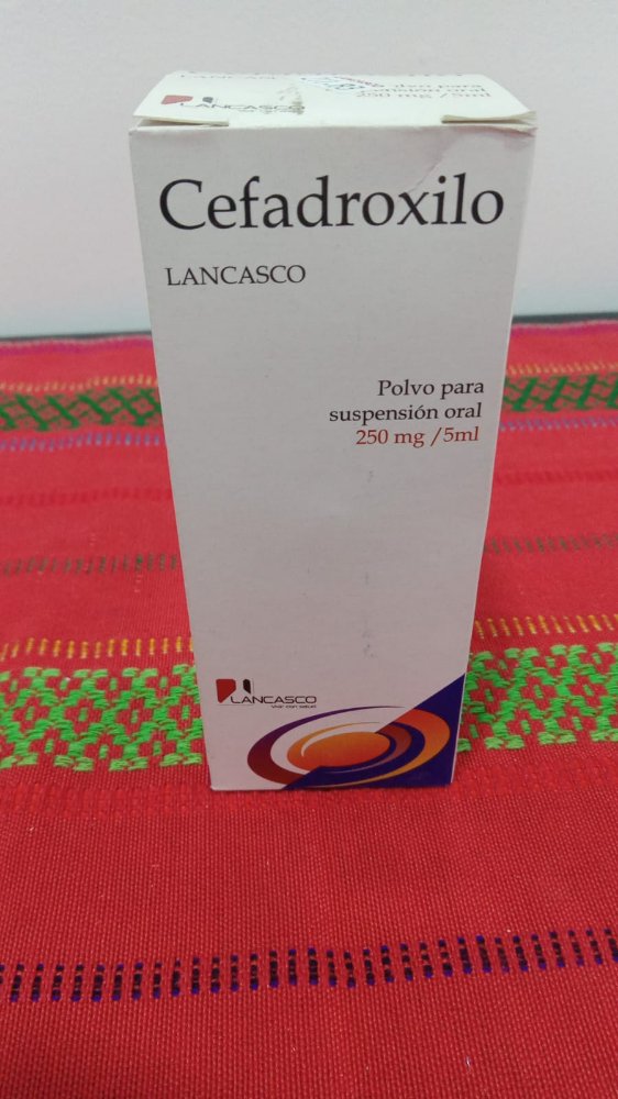 B-2	CEFADROXILO (250 MG / 5 ML) - CEFADROXILO. LANCASCO