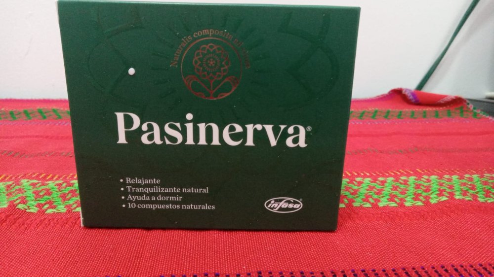 B-4   PASINERVA (30 CAPSULAS) - VALERIANA + AZAHAR + PASIFLORA + TILO + LUPULO + OTROS. INFASA