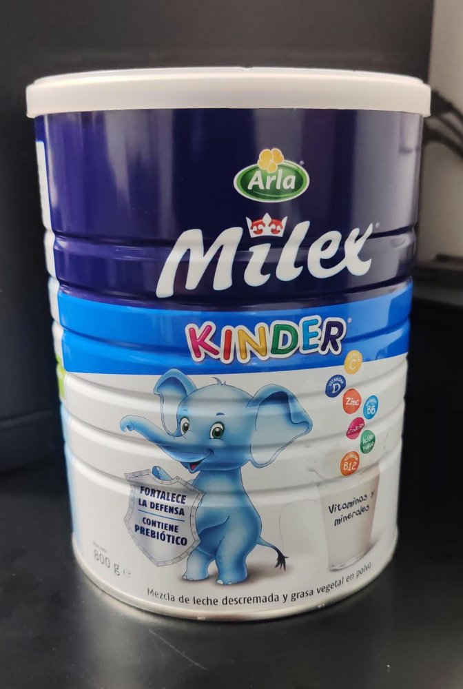 A-3 	MILEX KINDER (800 GR) - LECHE EN POLVO. ARLA / MILEX