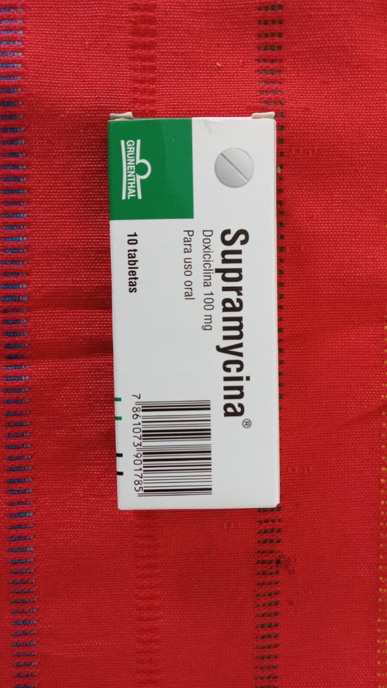 B-1   SUPRAMYCINA (100 MG) - DOXICICLINA. GRUNENTHAL