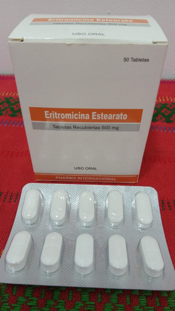 B-1   ERITROMICINA (500 MG) - ERITROMICINA. PHARMA