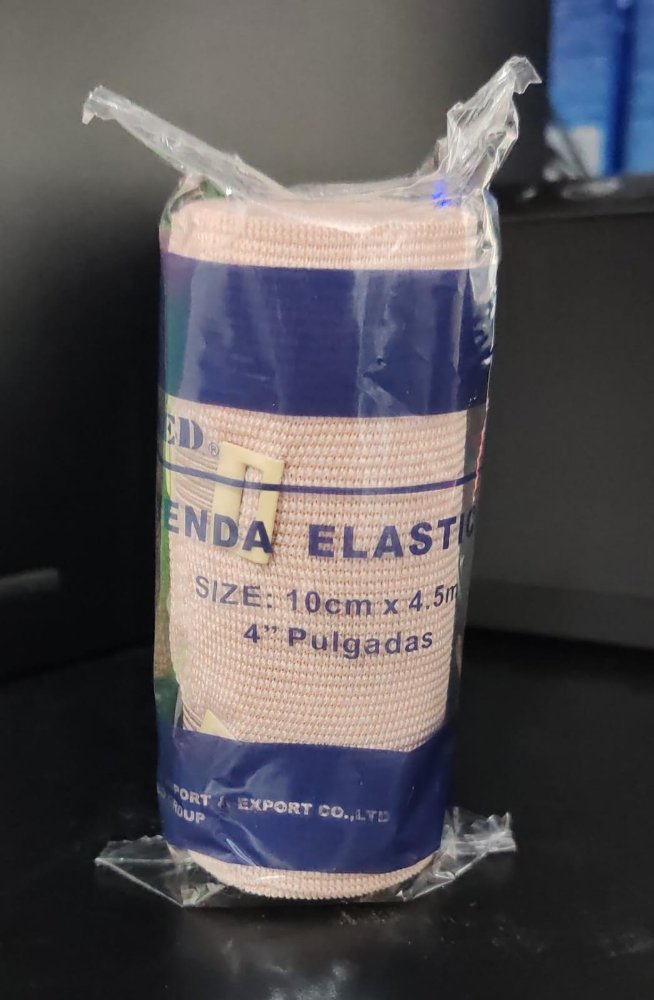 ARSENAL-3	VENDA ELASTICA (10 X 4.5 CM) - CHANNELMED