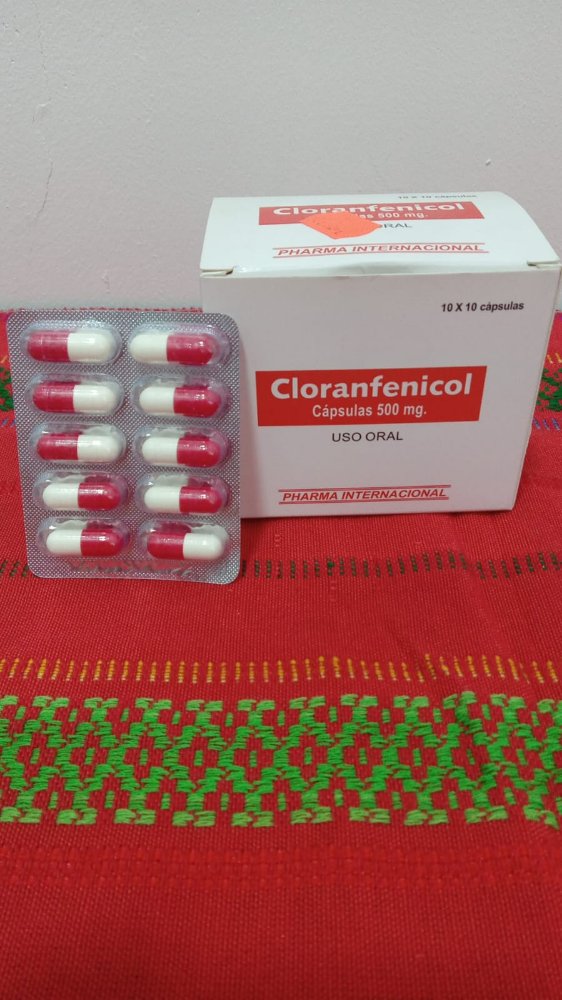B-1   CLORANFENICOL (500 MG) - CLORANFENICOL. PHARMA