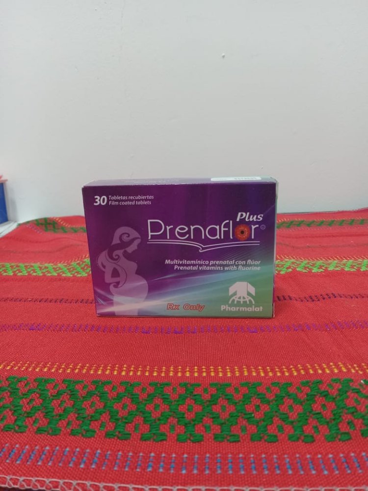 A-4	PRENAFLOR PLUS (30 TABLETAS) - MULTIVITAMINAS + MINERALES. PHARMALAT