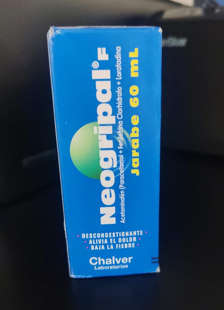 C-1	  NEOGRIPAL (60 ML) - ACETAMINOFEN + FENILEFRINA + LORATADINA. CHALVER