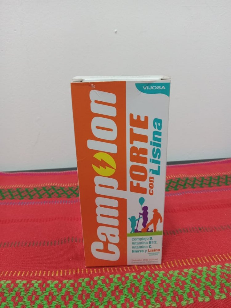 A-2	 CAMPOLON FORTE CON LISINA (220 ML) - MULTIVITAMINAS + LISINA. VIJOSA