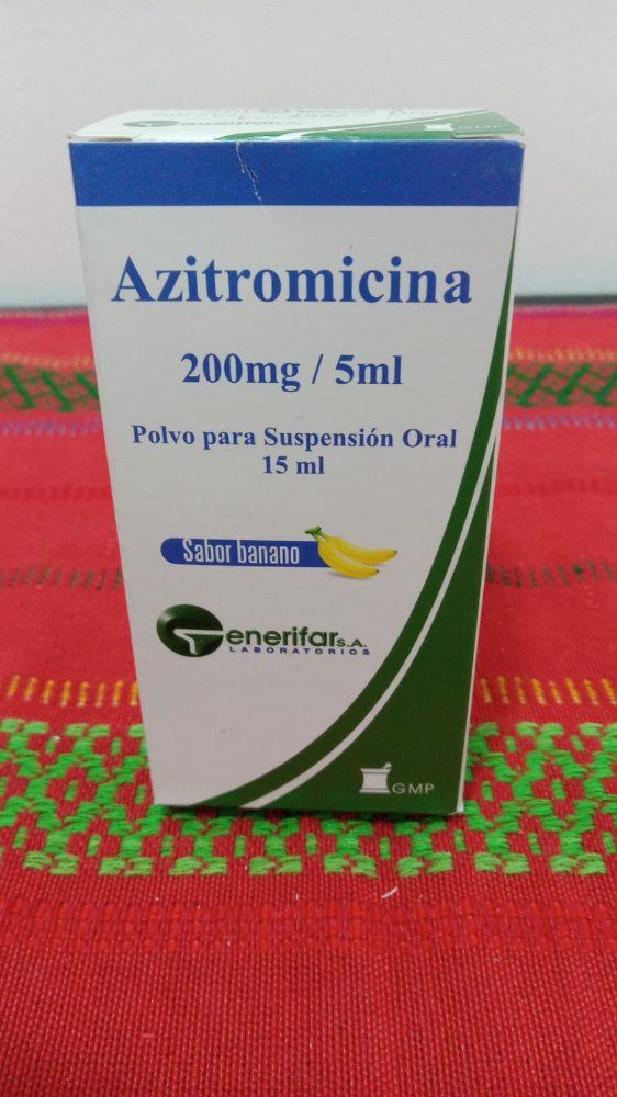 B-2   AZITROMICINA (200 MG / 5 ML) - AZITROMICINA. GENERIFAR