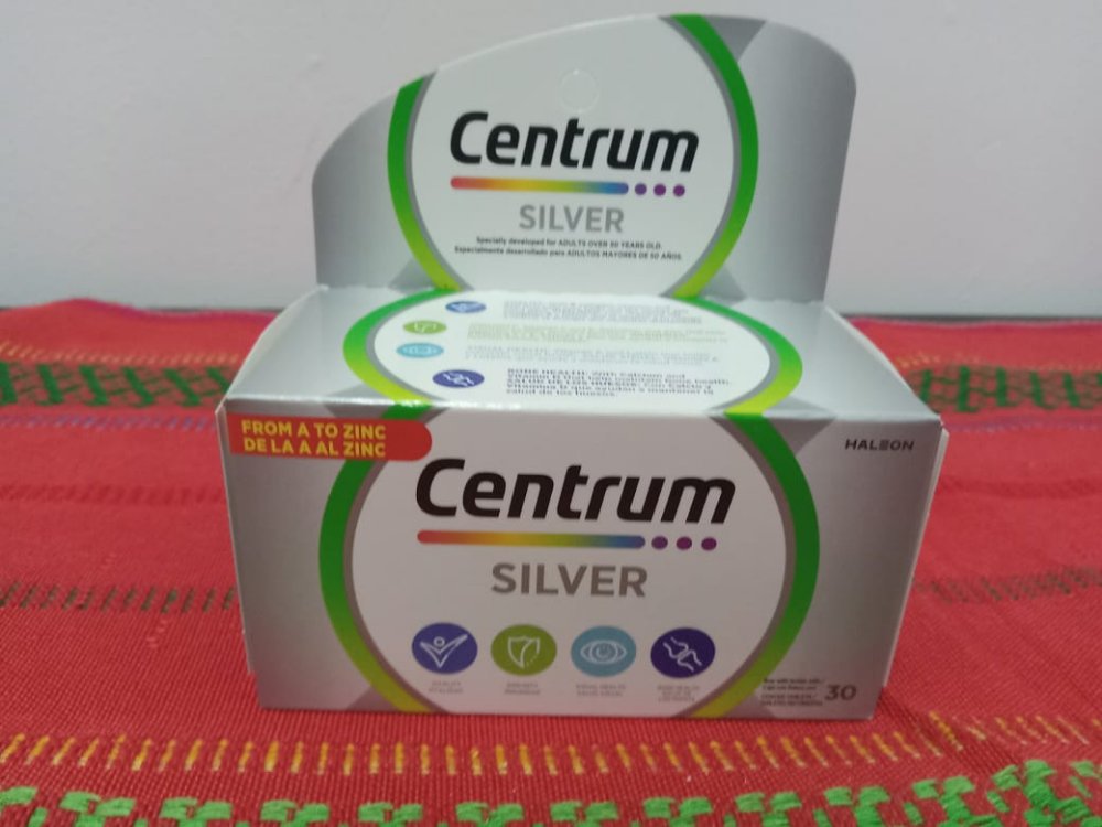 A-2     CENTRUM SILVER (30 TABLETA) - MULTIVITAMINICOS Y MULTIMINERALES ADULTO MAYOR. HALEON