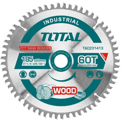 DISCO SIERRA CIRCULAR 7.1/4" 60DT TOTAL TAC231413