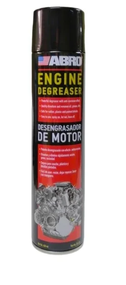 DESENGRASANTE MOTOR SPRAY 650ML ABRO DG-650